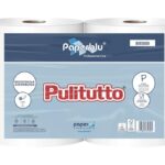 Bobina di carta multiuso in Pura cellulosa 2 veli. Acquisto minimo nr. 10 confezioni da 2 rotoli
